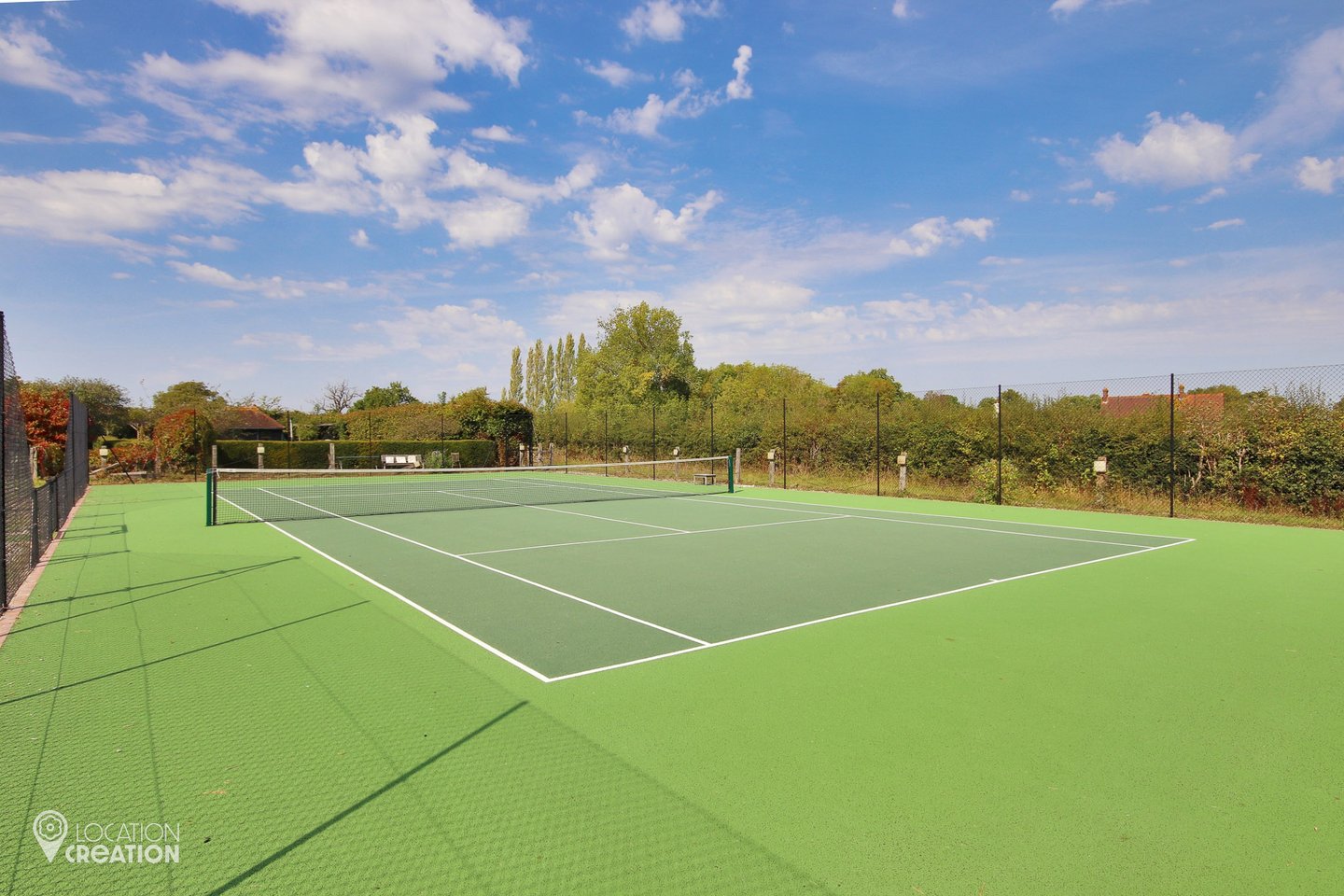 Location Creation Amberwood House Tennis Court