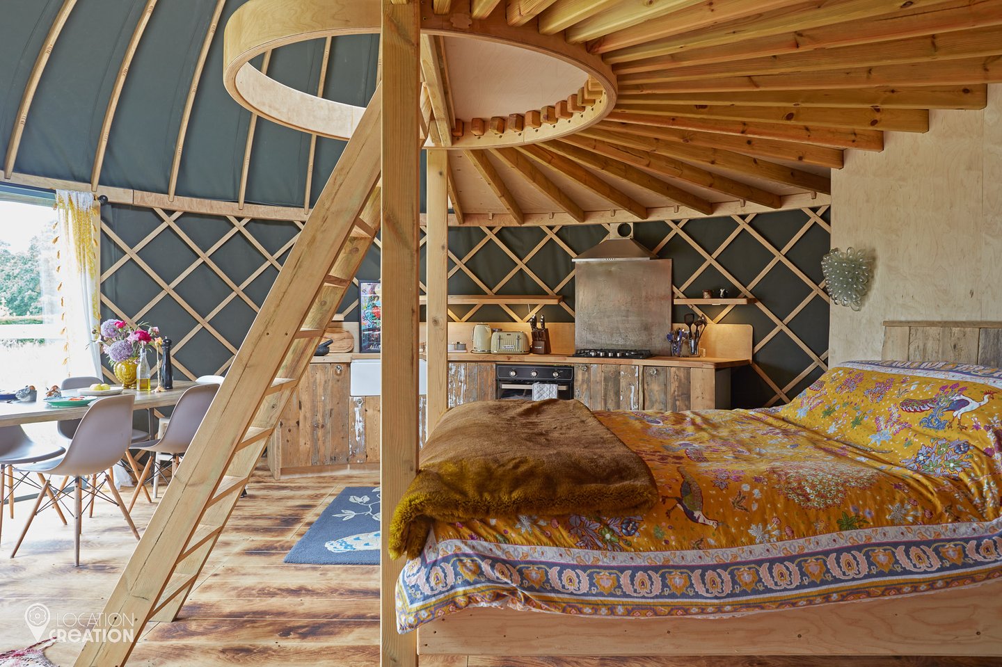 Location Creation Isle Of Wight Yurts