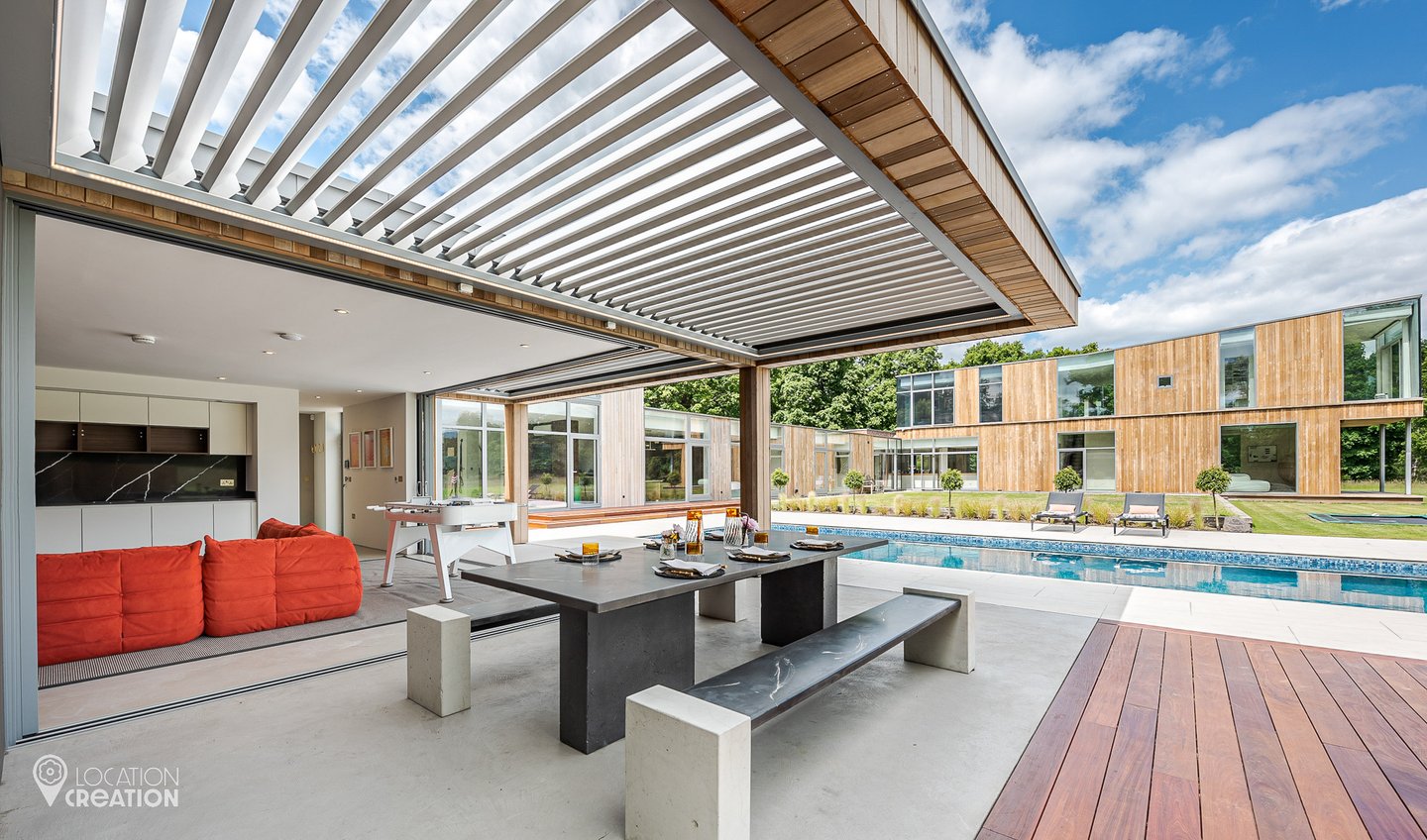 Location Creation Bel Air Pool House