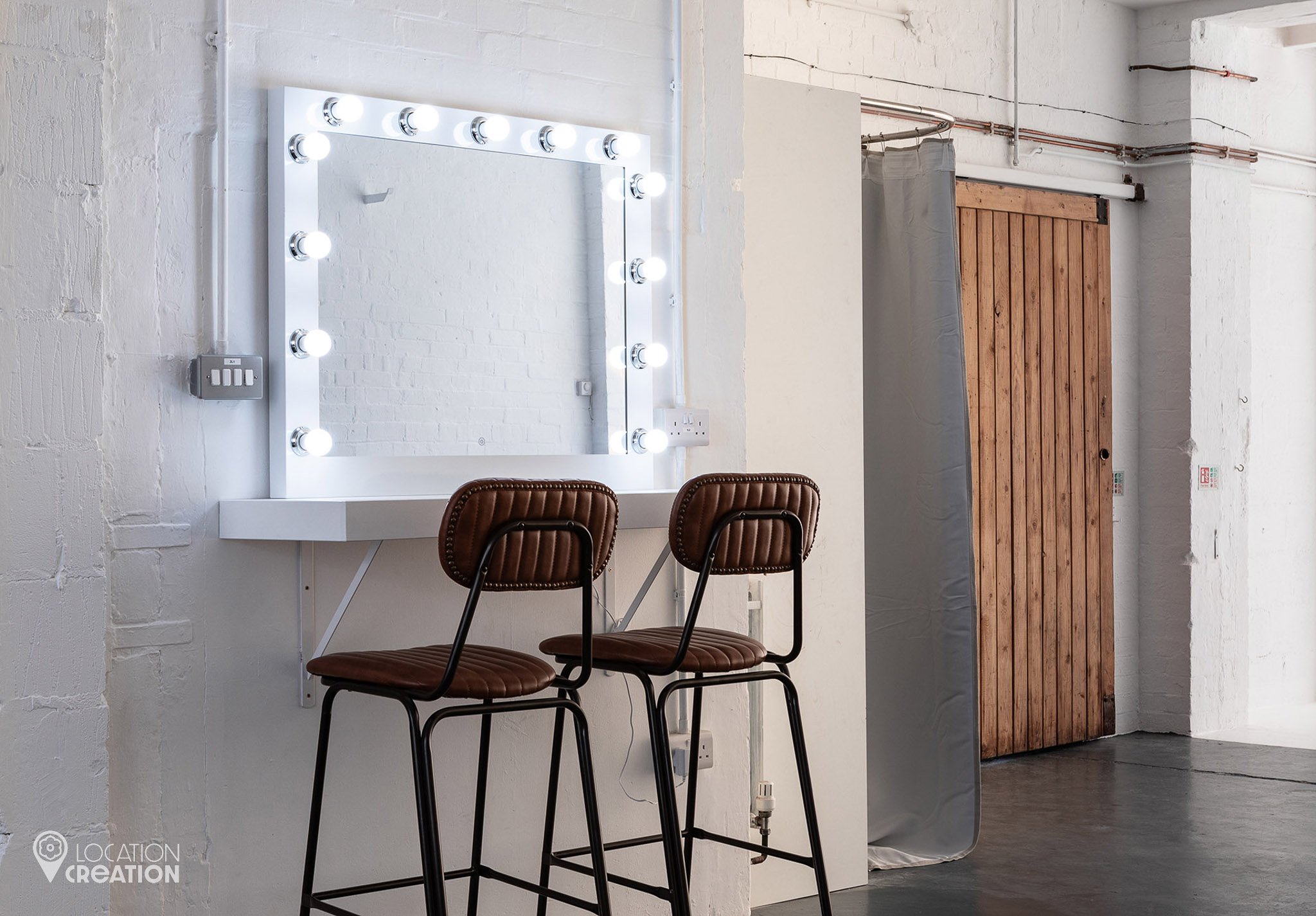 Location Creation Brixton Warehouse Makeup Area