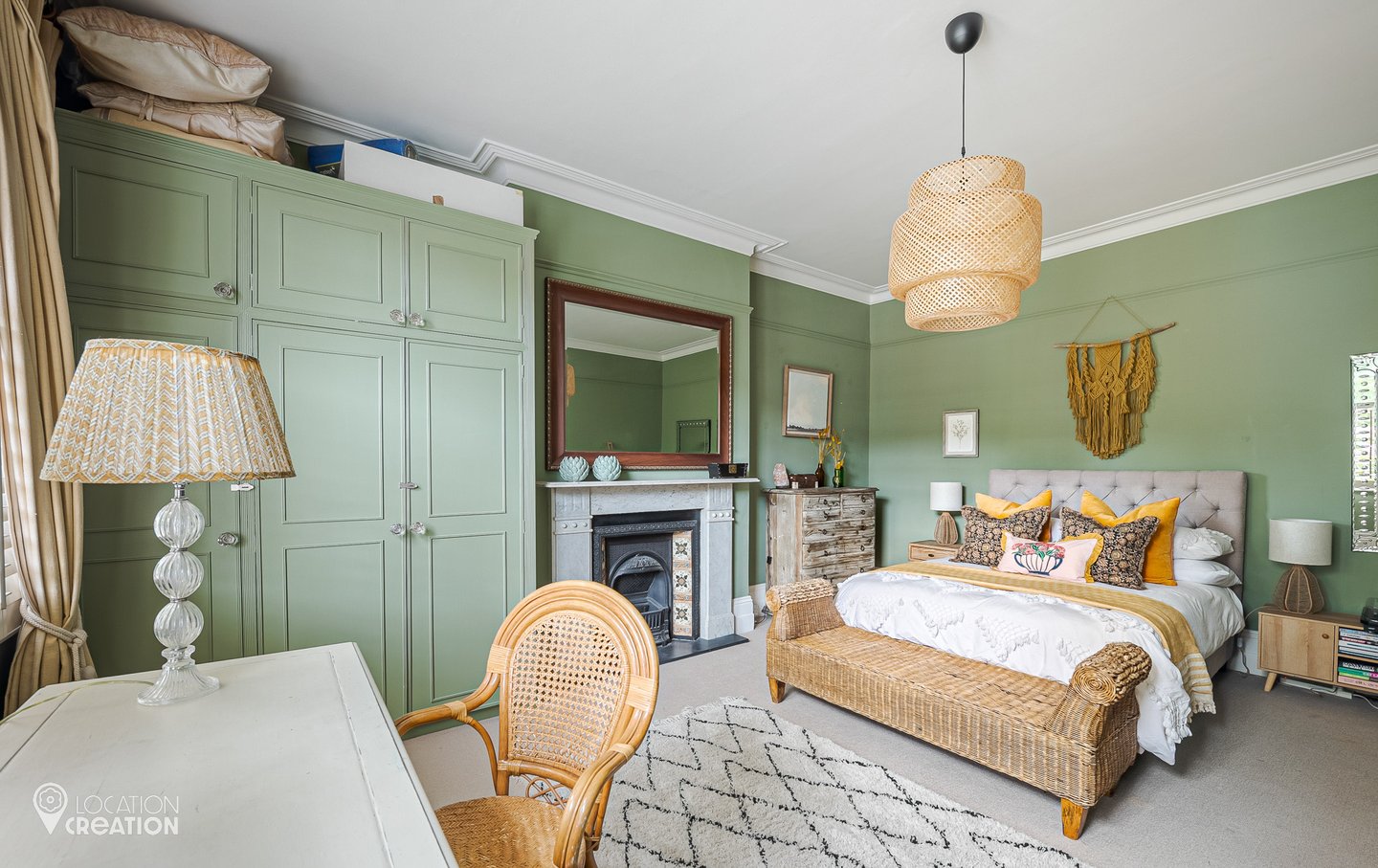 Location Creation Heaver House Bedroom