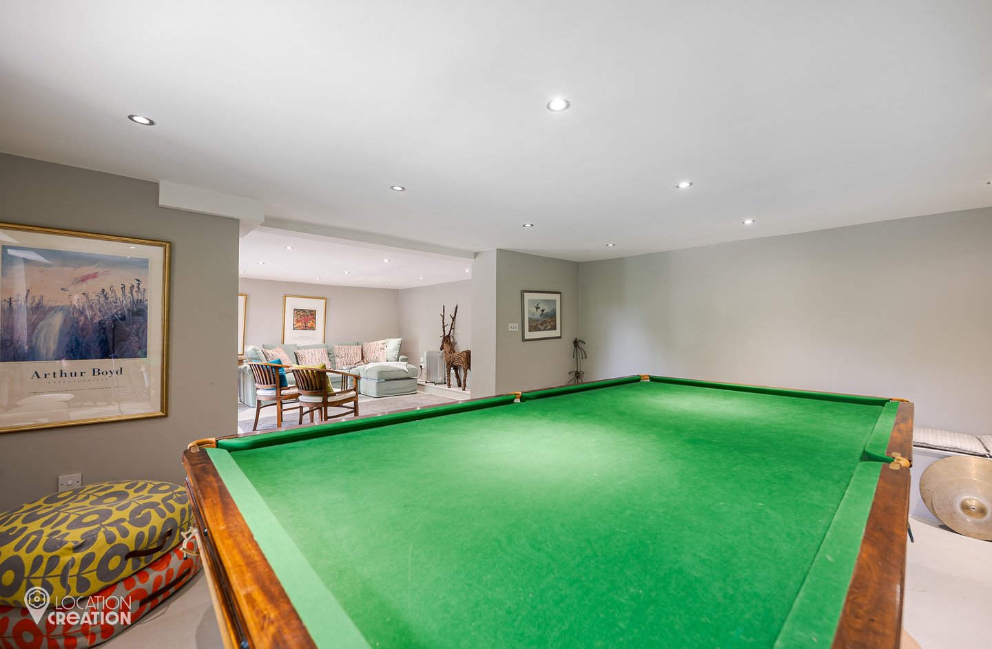 Location Creation Crystal Palace Pool Table