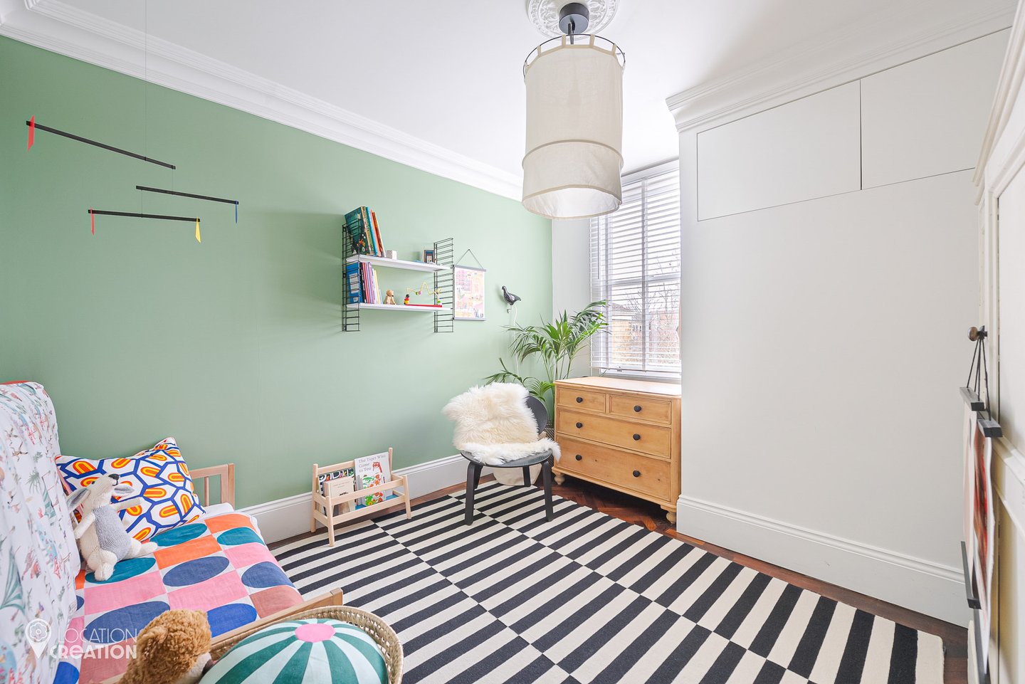 Location Creation Forest House Childs Bedroom