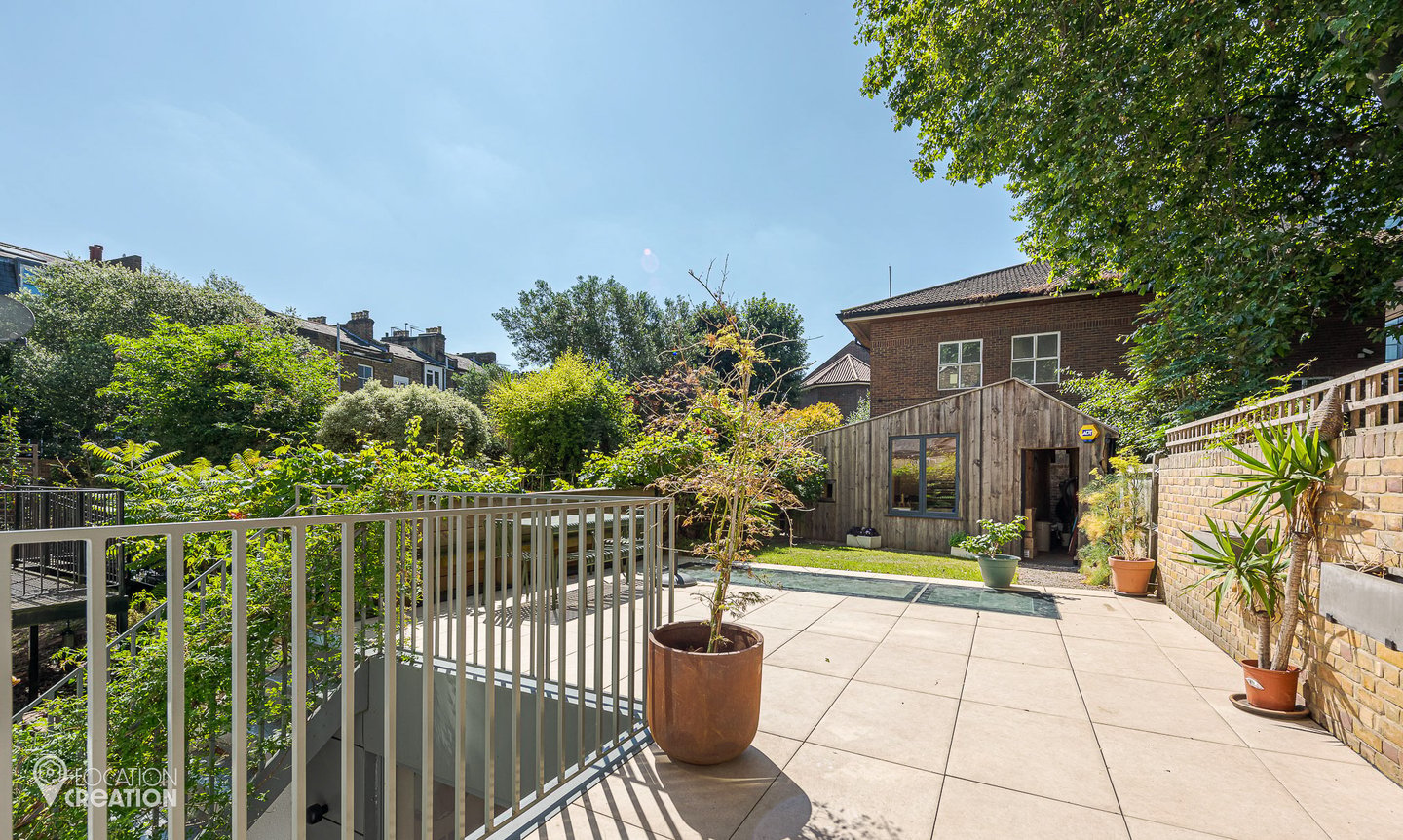 Location Creation Hackney House Garden