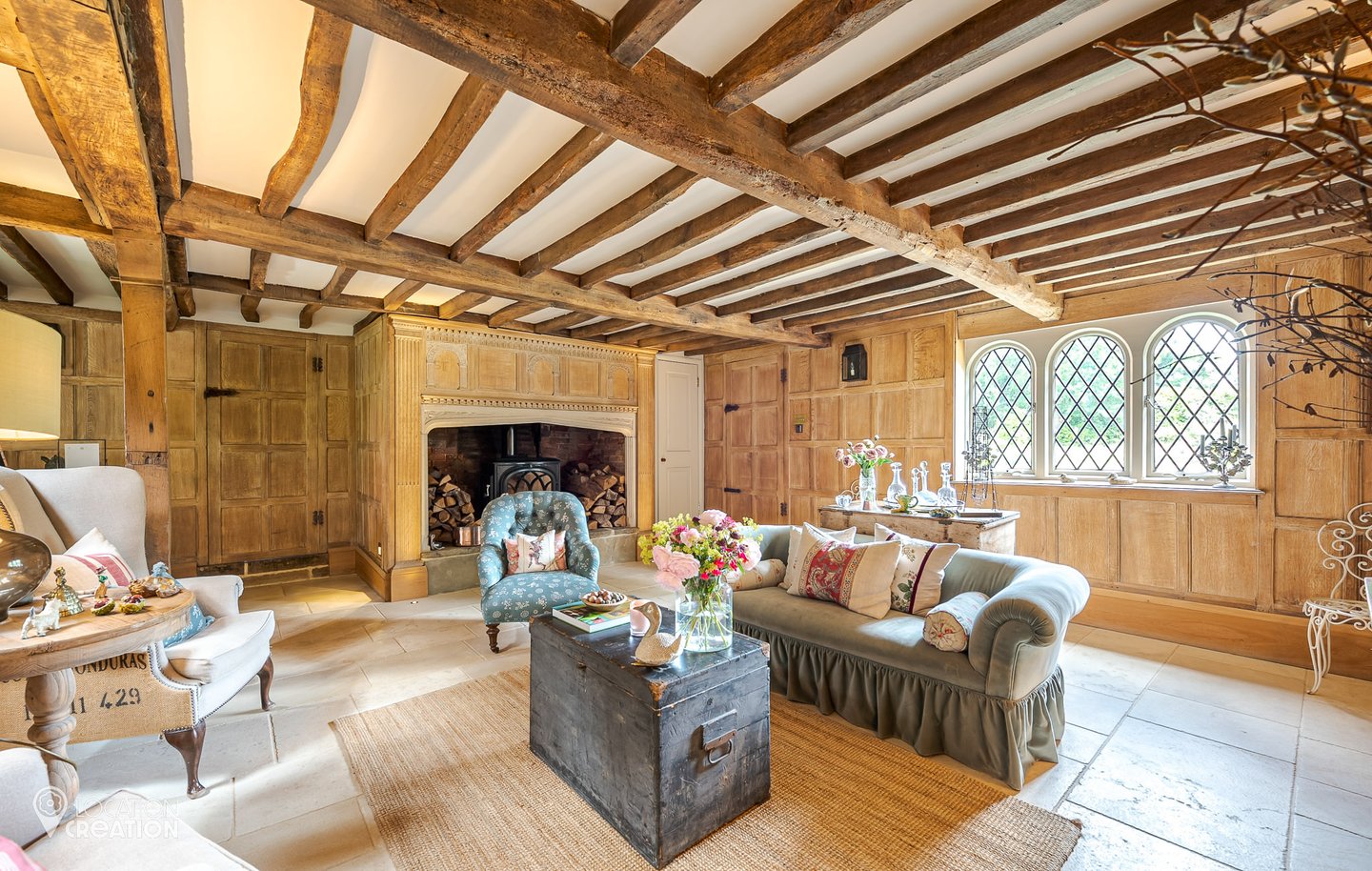 Location Creation Jacobean Manor Sitting Room