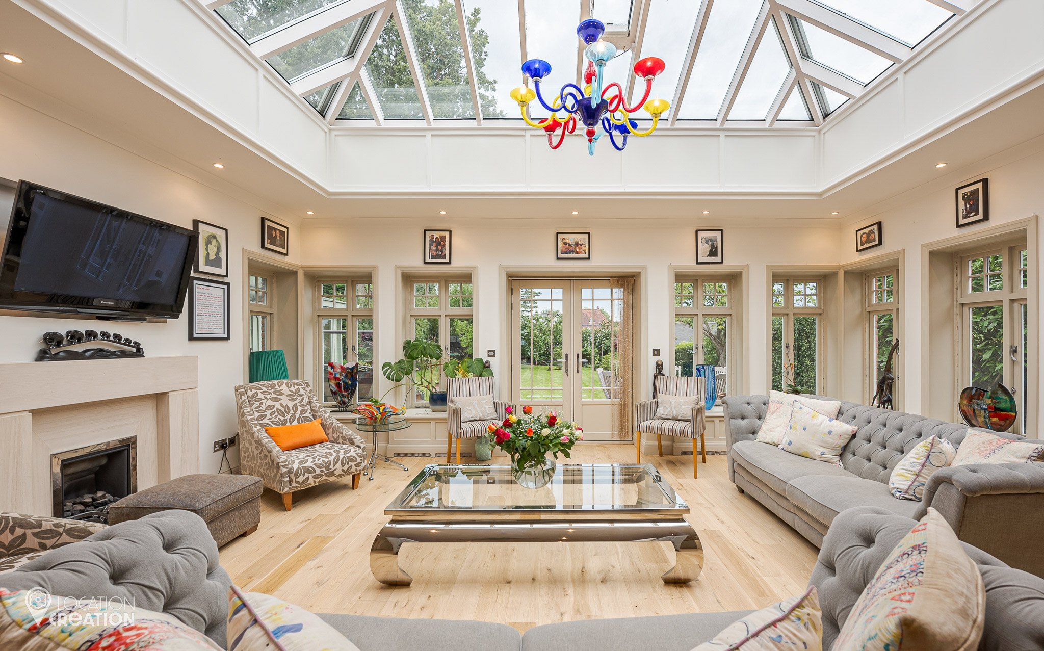 Location Creation Barnet House Living Room