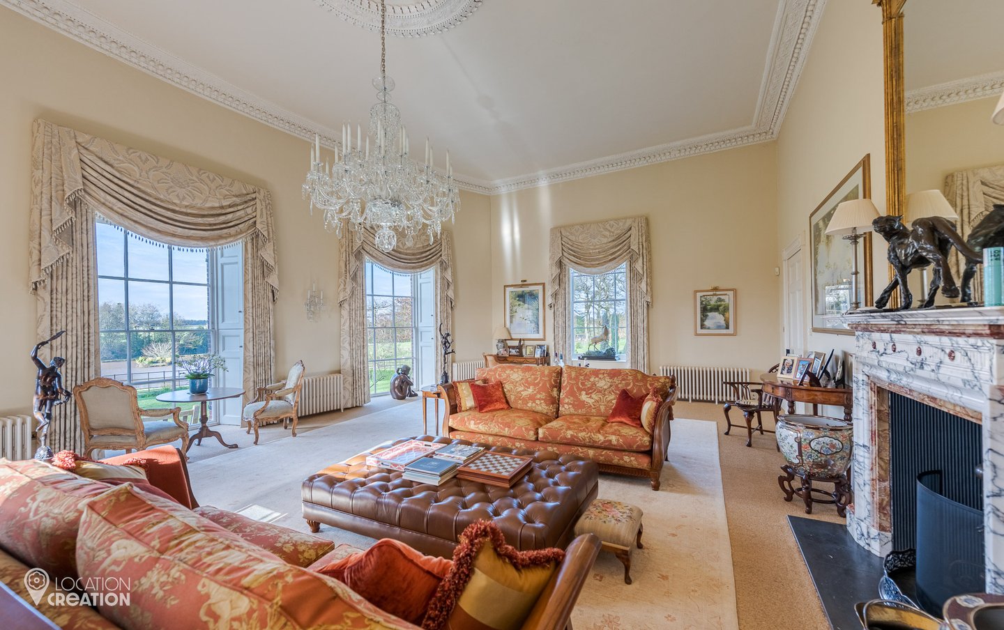 Location Creation Ravenstone Hall Drawing Room