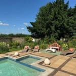 Location Creation The Coach House Walled Garden And Pool