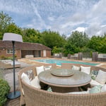 Location Creation Alfold House Pool And Seating