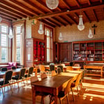 Location Creation St Edwards School Library