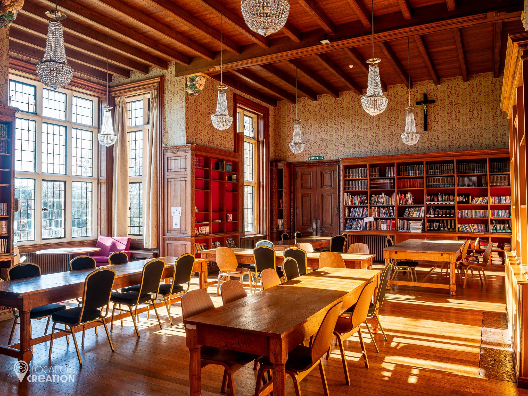 Location Creation St Edwards School Library