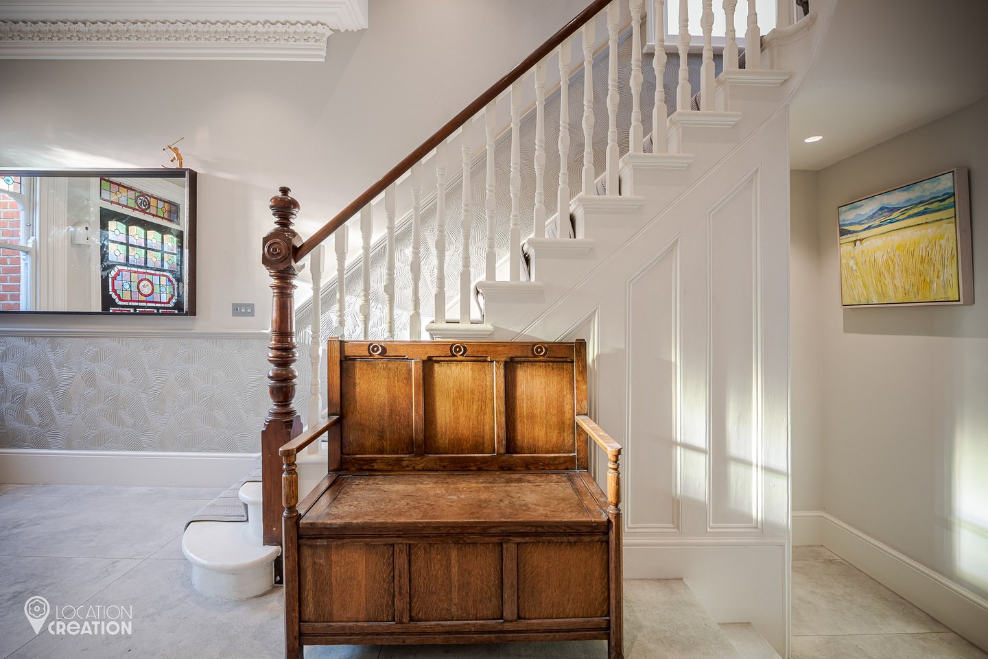 Location Creation Ritherdon Road Entrance Hall