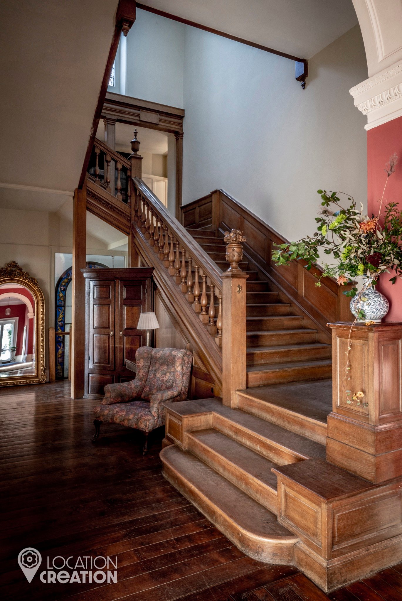 Location CreationKeythorpe Hallentrance Stairs