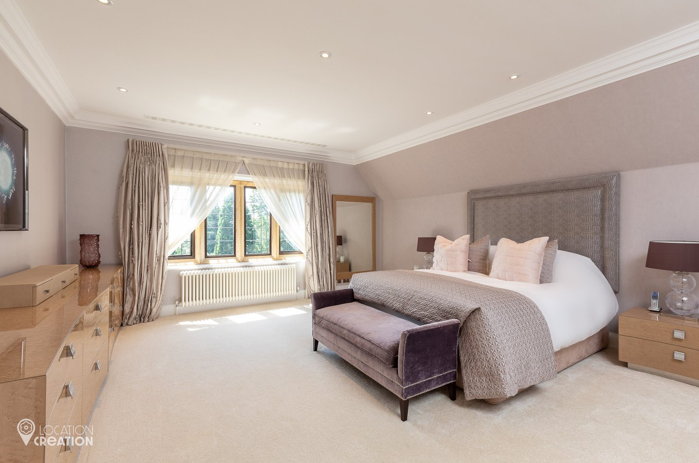 Location Creation Grayshurst Master Bedroom