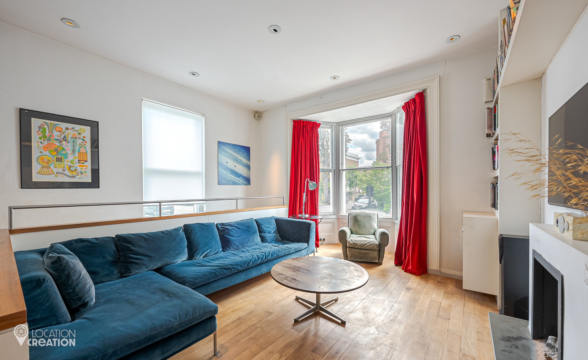 Location Creation Lamont House Sitting Room