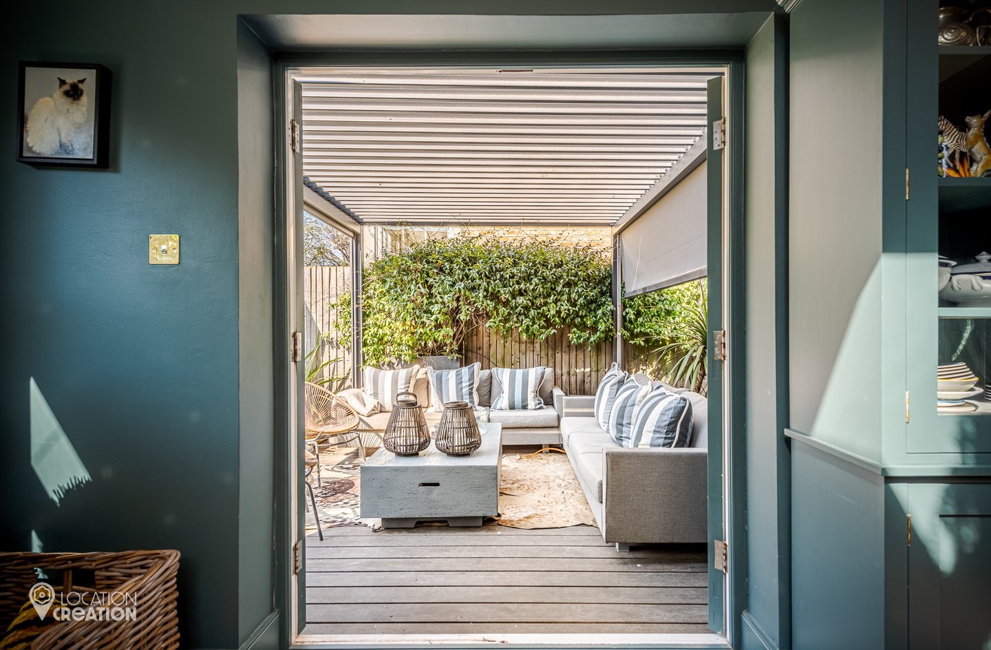 Location Creation Heaver House Outdoor Seating
