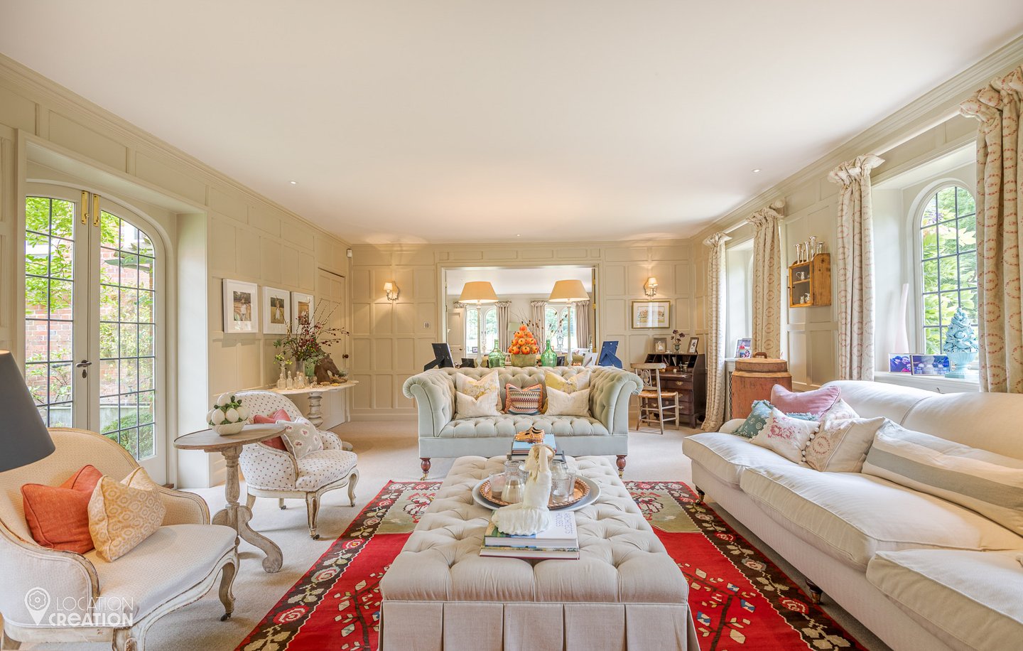 Location Creation Jacobean Manor Sitting Room