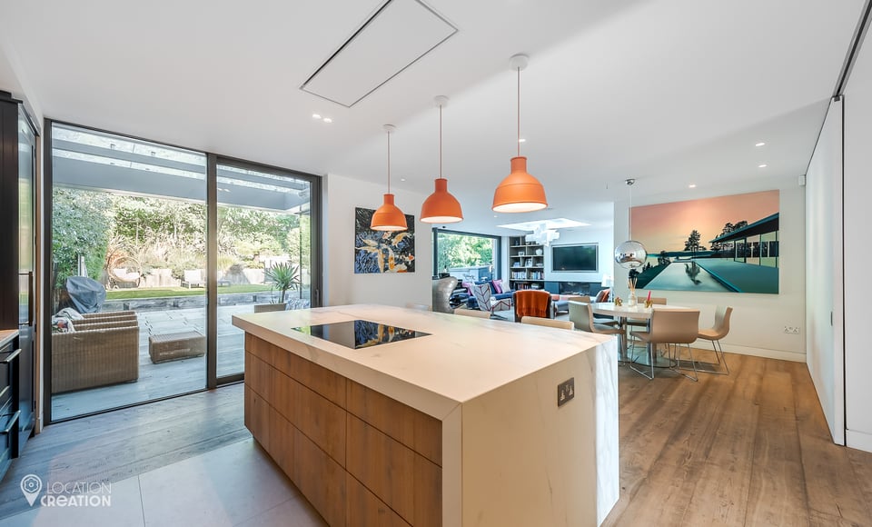 Location Creation Burcote Kitchen Island