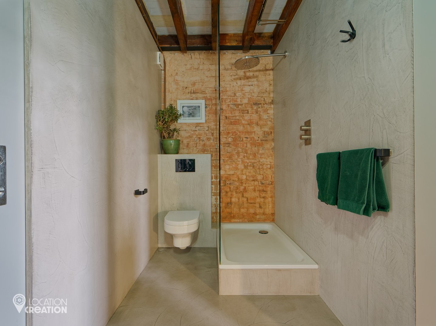Location CreationSpratts Factorysmall Bathroom