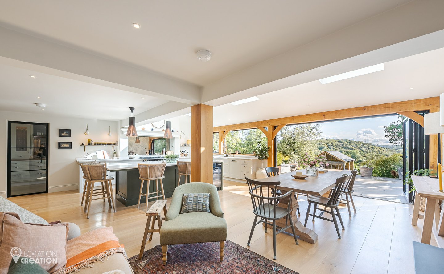 Location Creation The Chalet Open Plan