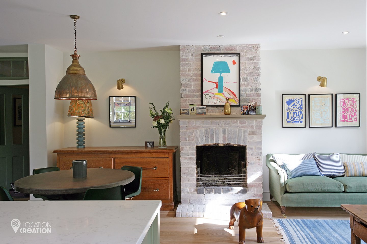 Location CreationBerkshire ManorKitchen Fireplace