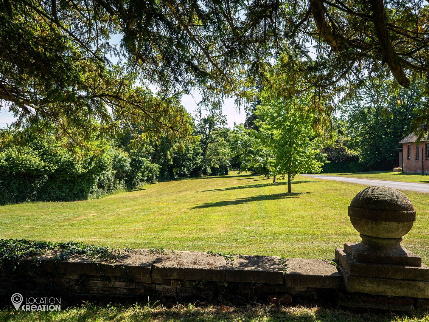 Location Creation St Edwards School Front Lawns
