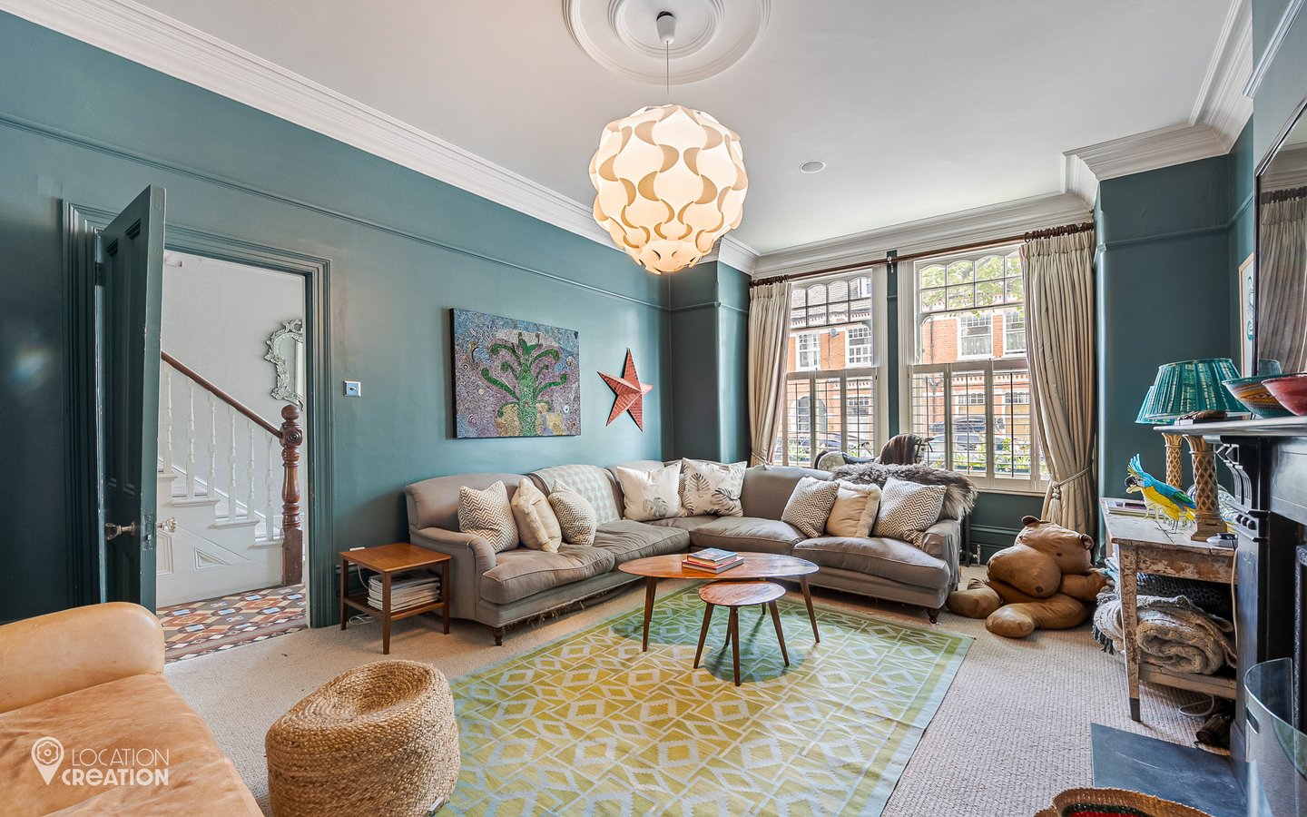 Location Creation Heaver House TV Room