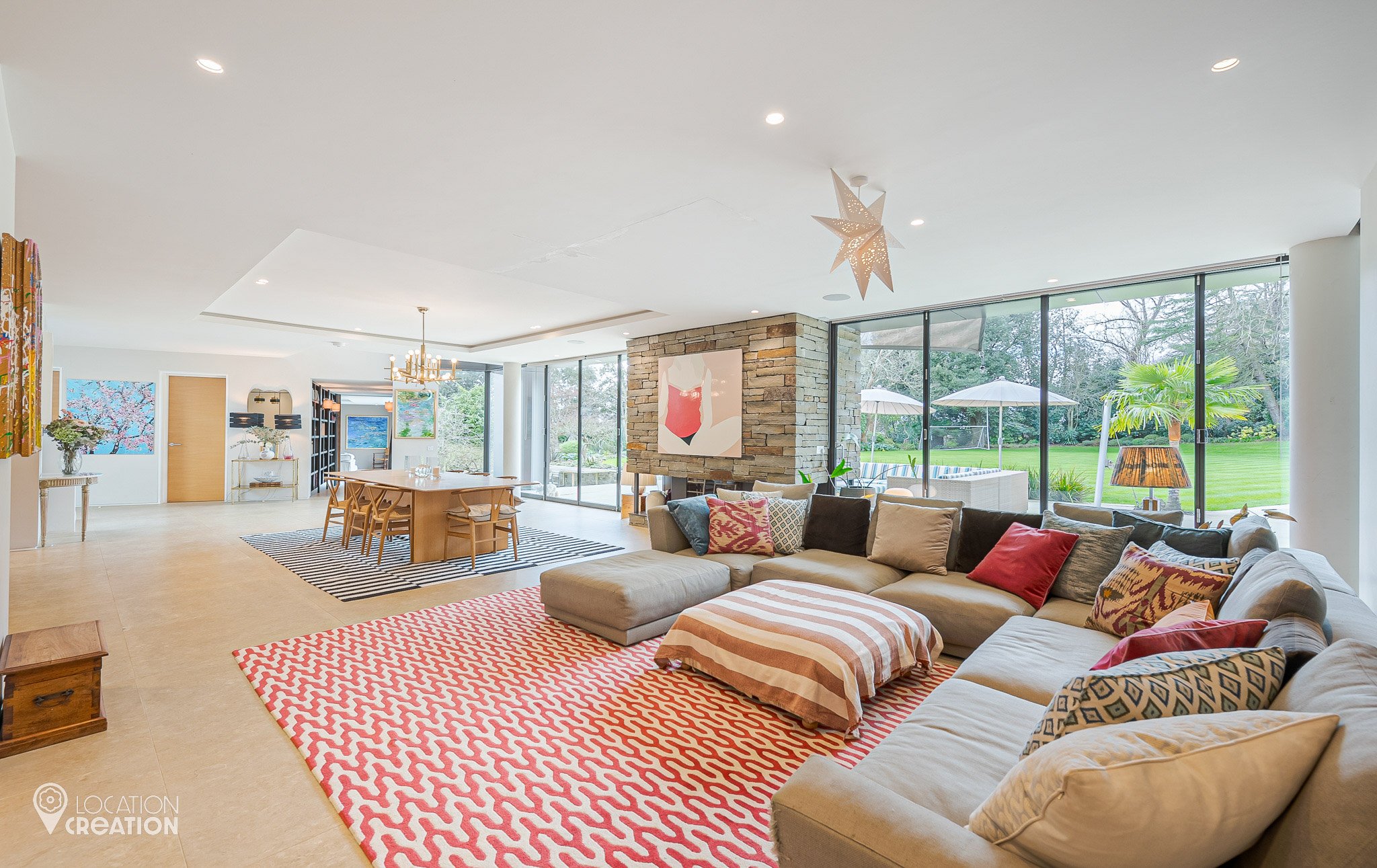 Location Creation Kingston Glass Open Plan Seating