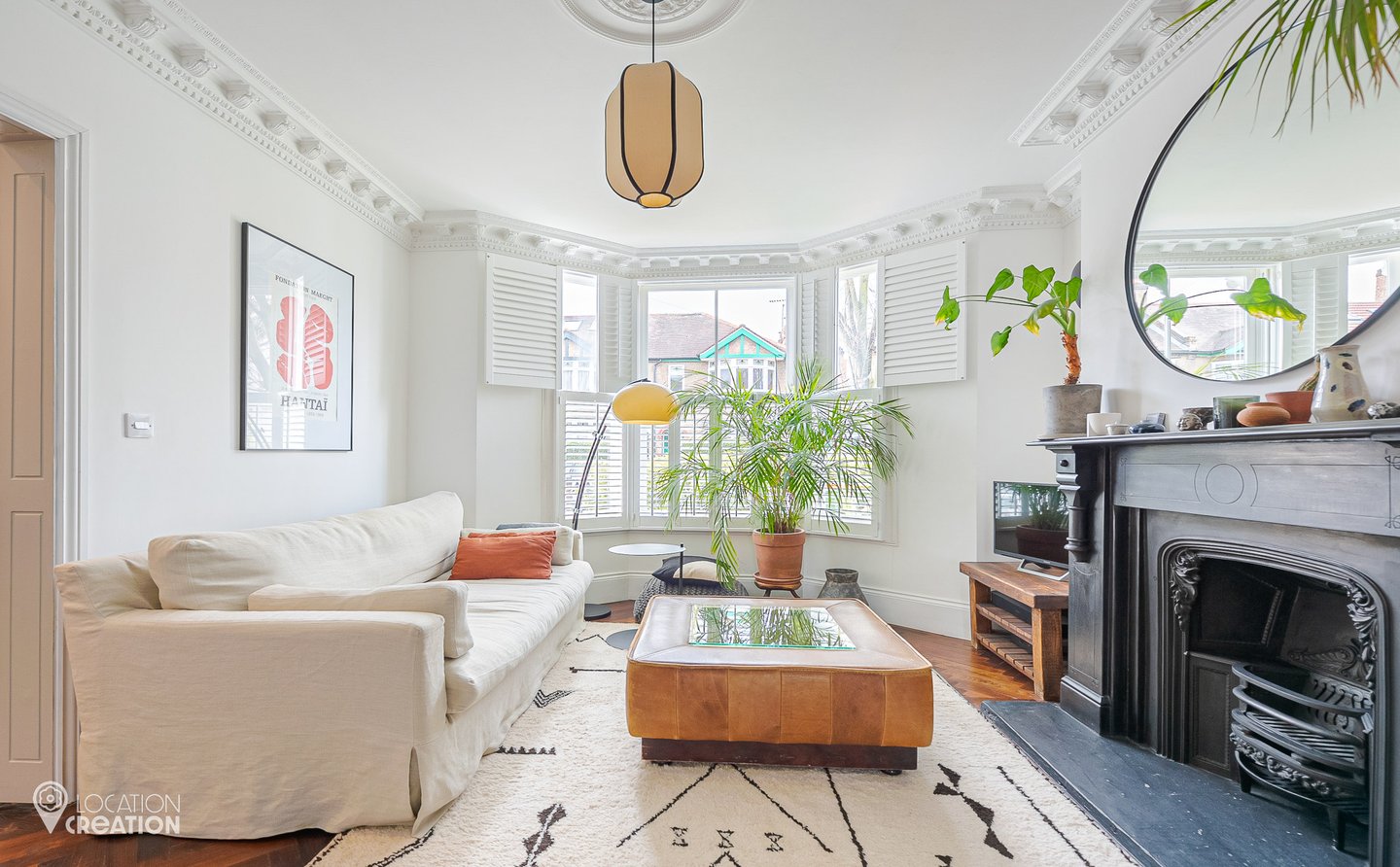 Location Creation Forest House Sitting Room