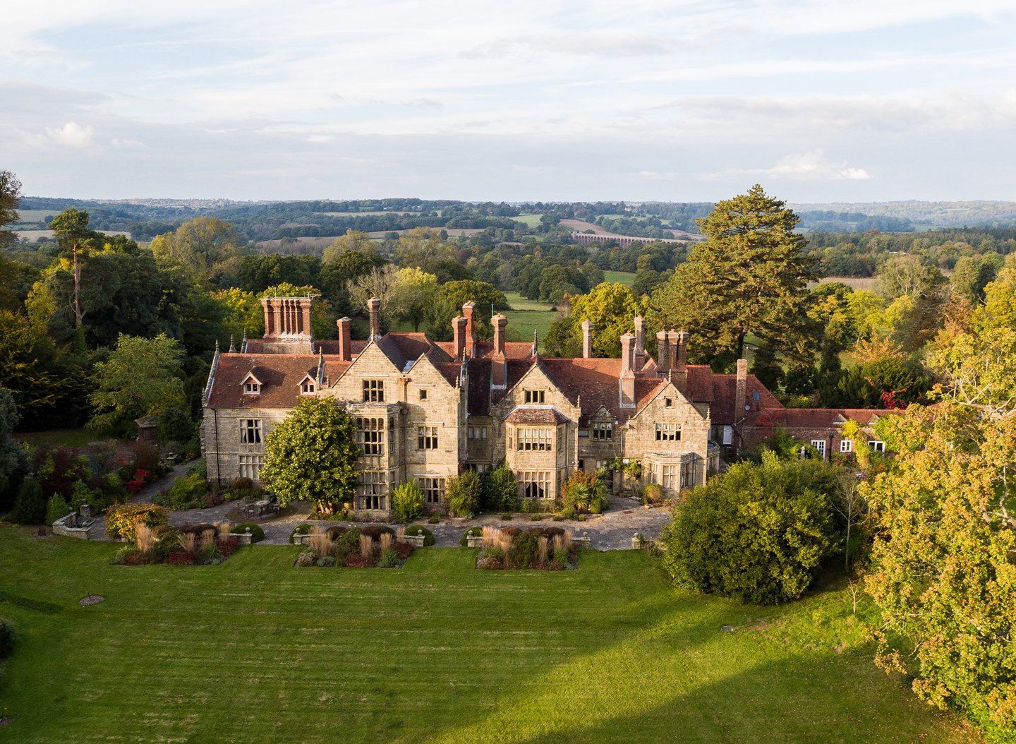 Borde Hill House Rear