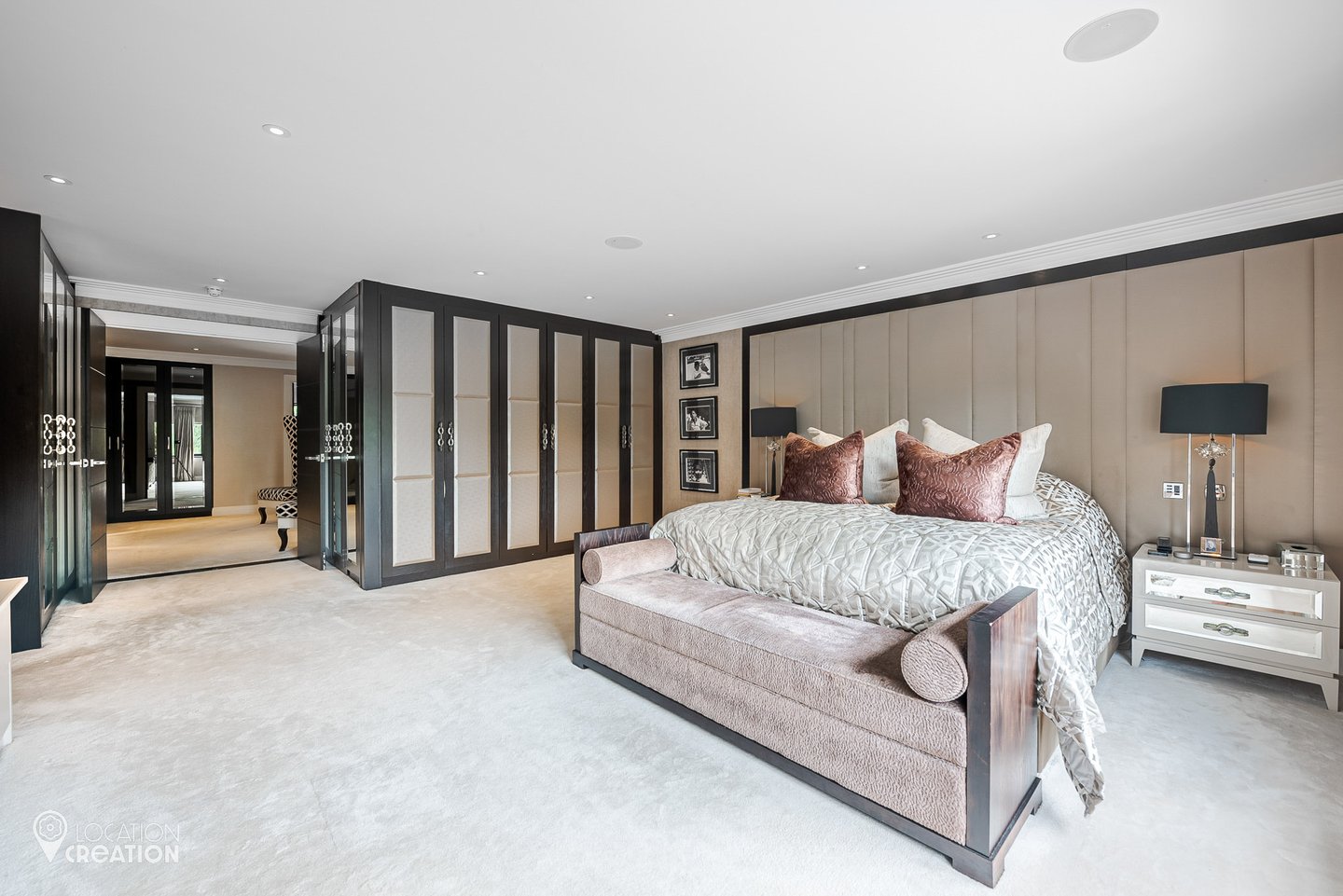 Location Creation Bishops Walk Master Bedroom