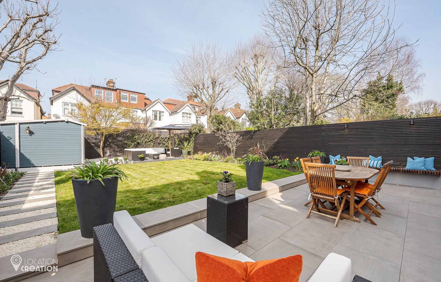 Location Creation Telford Avenue Garden Seating