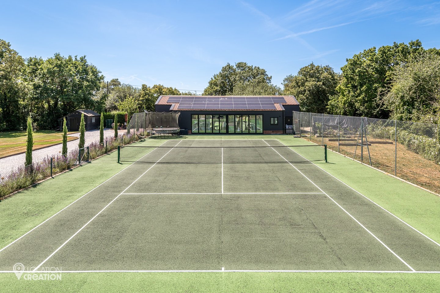 Location CreationBlack Barn CMtennis Court