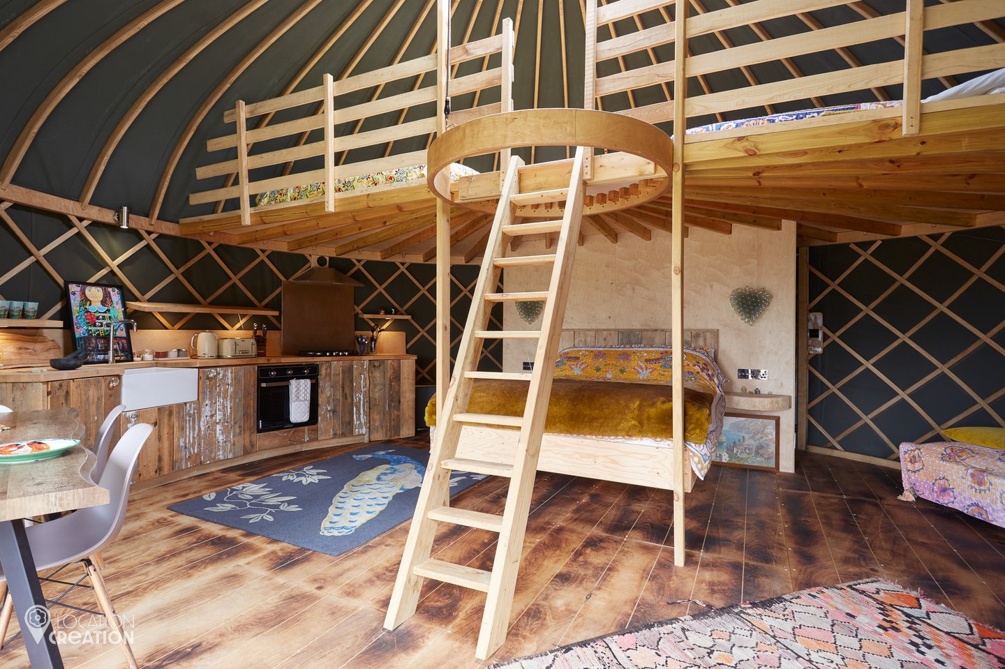 Location Creation Isle Of Wight Yurts