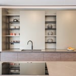 Location Creation Links Green Kitchen Island