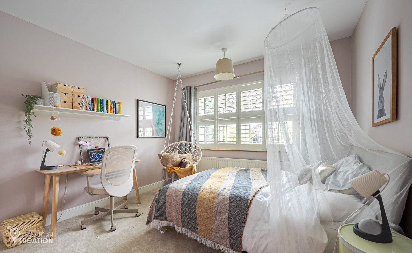 Location Creation Lawn House Bedroom