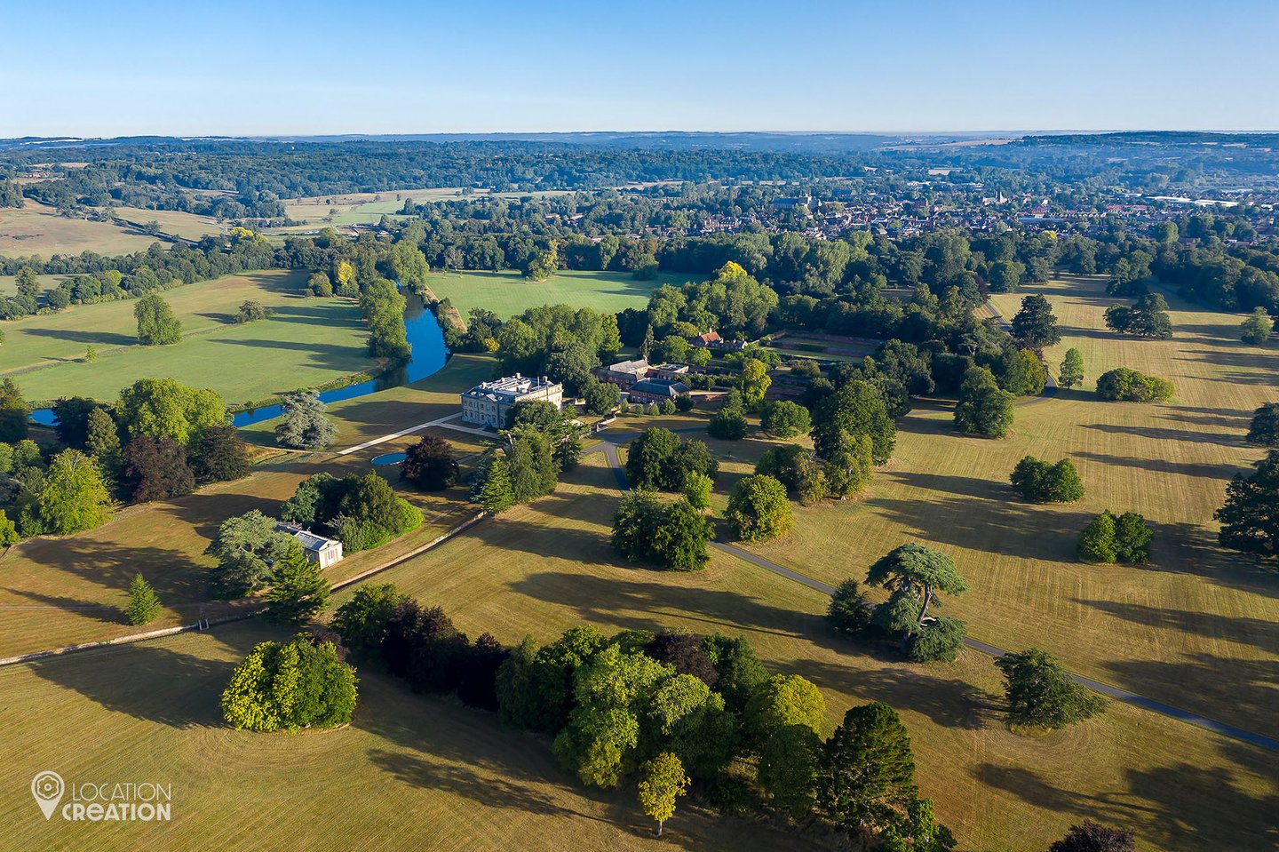 Location Creation Broadlands Estate Whole Overview