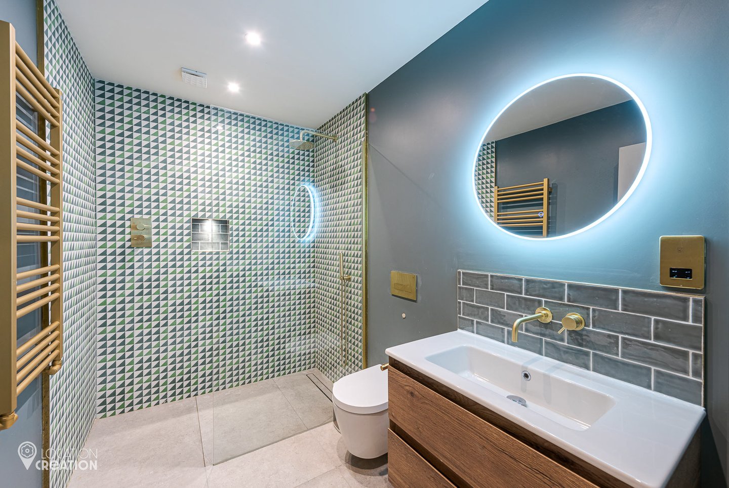 Location Creation Wakehurst Basement Bathroom