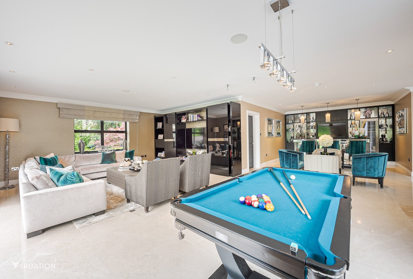 Location Creation Bishops Walk Pool Table