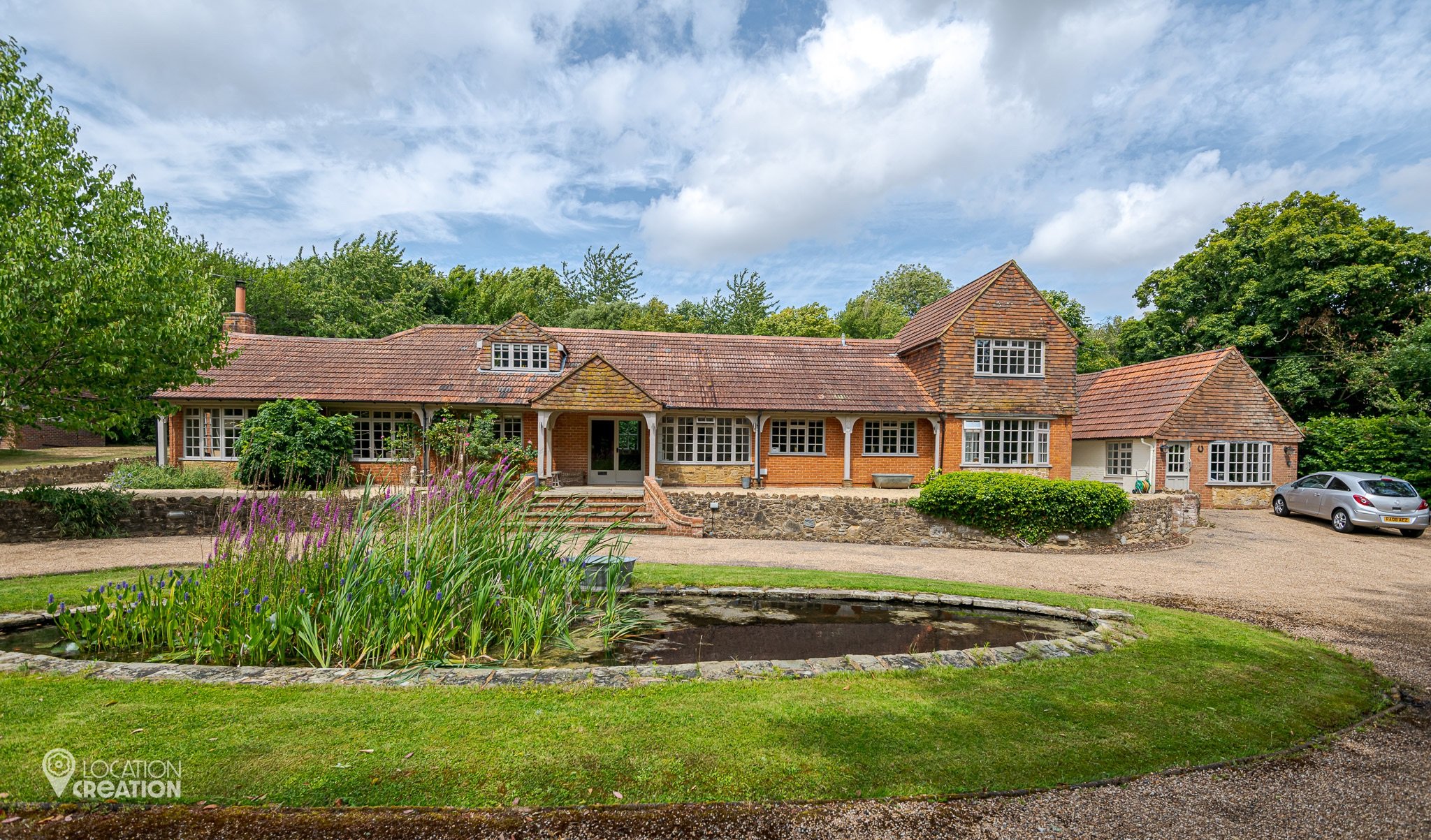 Location Creation Alfold House Exterior