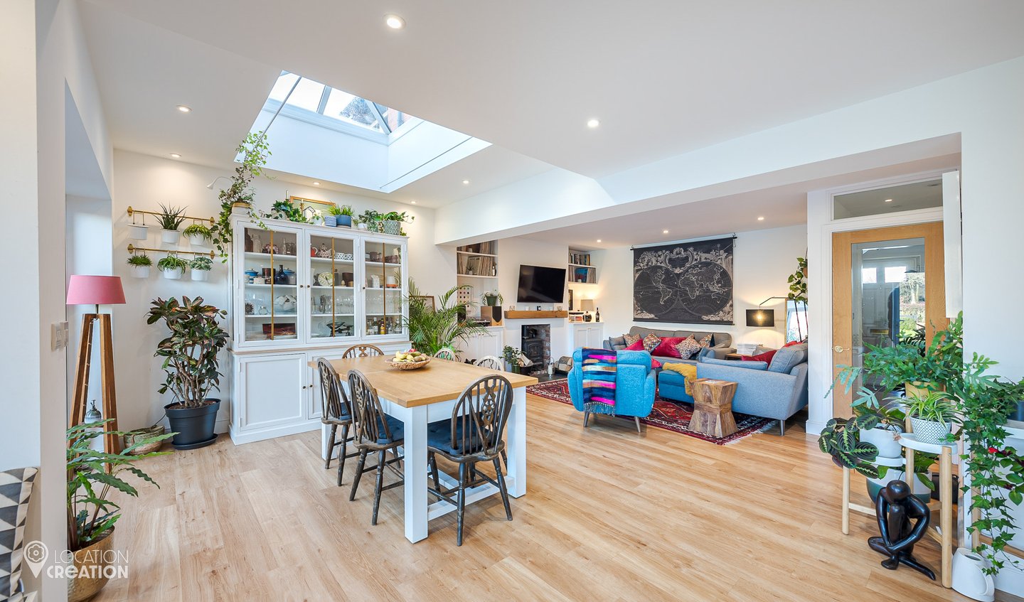 Location Creation The Old Police House Open Plan Living