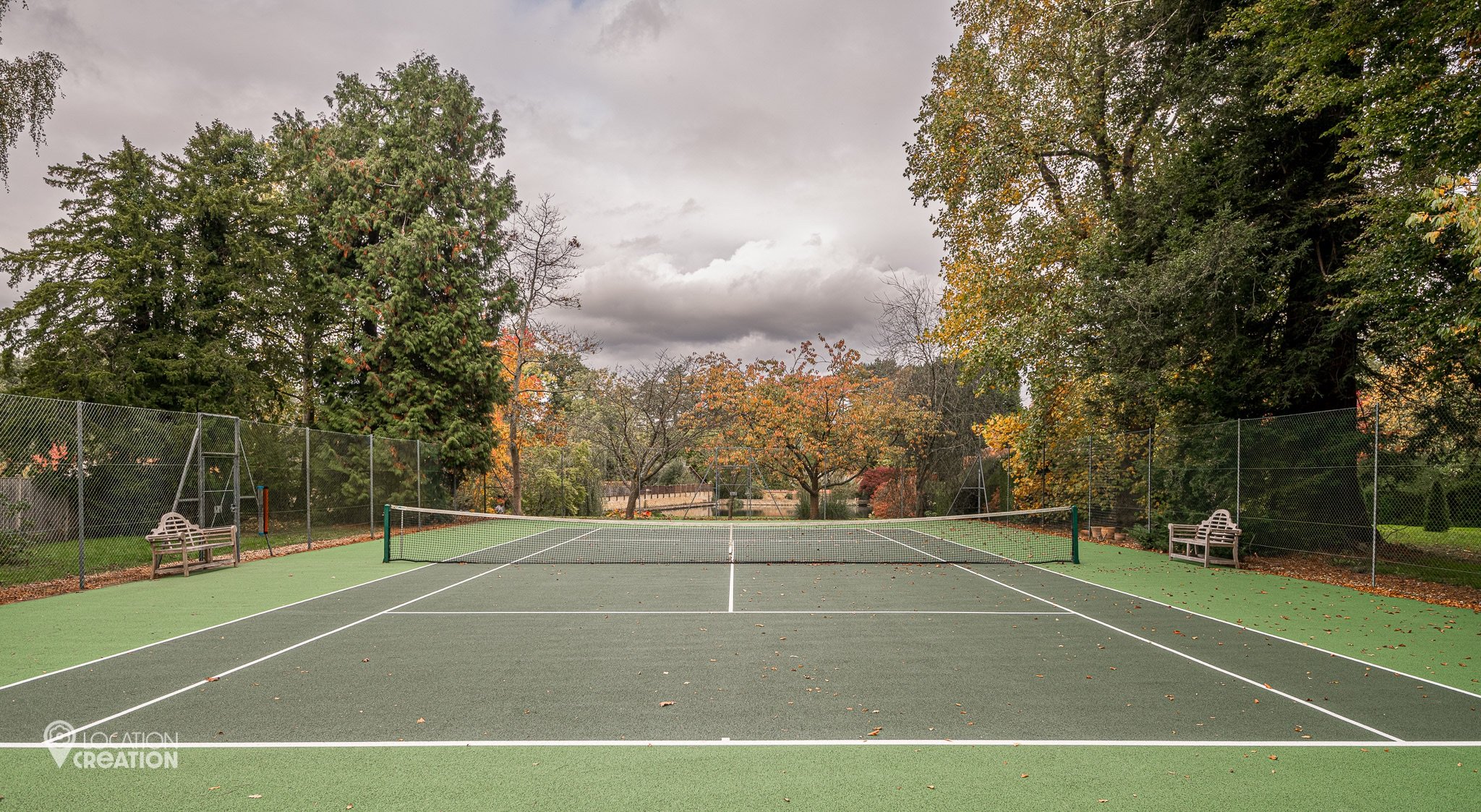 Location CreationLake HouseTennis Court