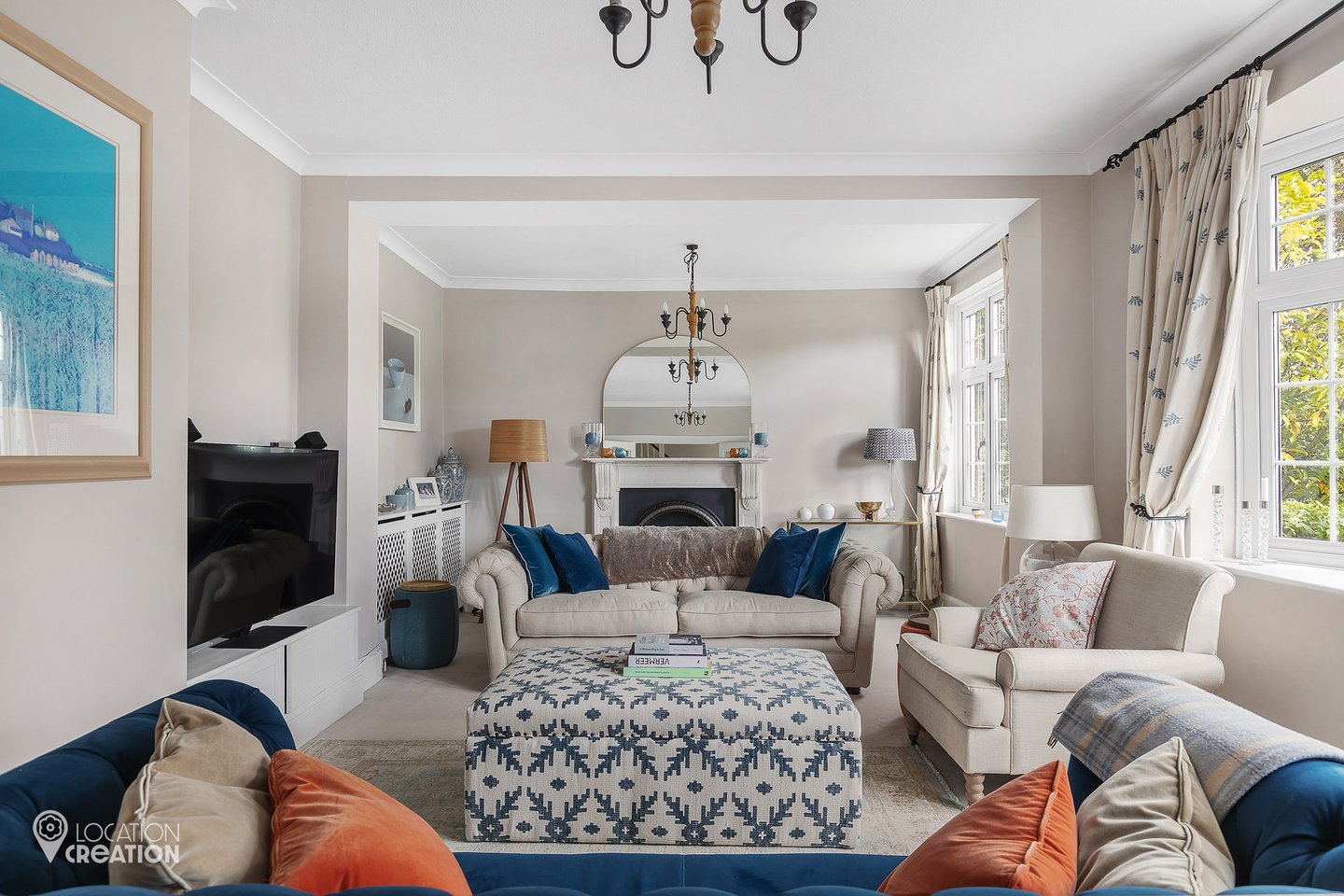 Location Creation Rosebank Sitting Room
