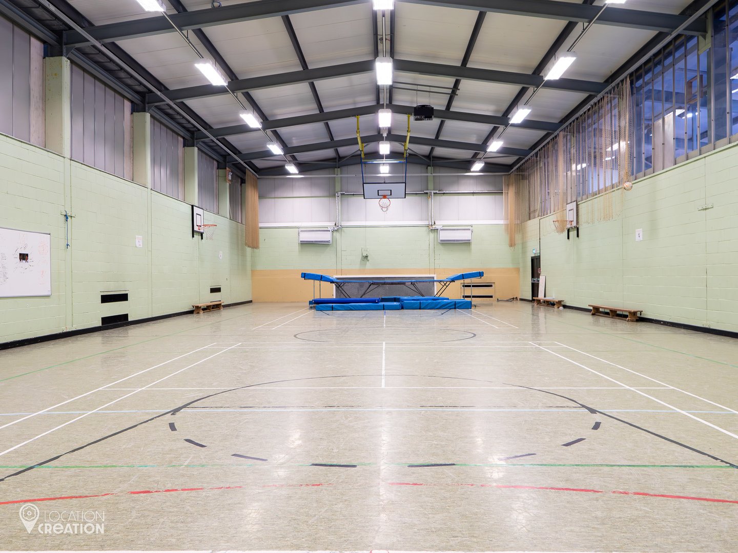 Location Creation St Edwards Sports Hall