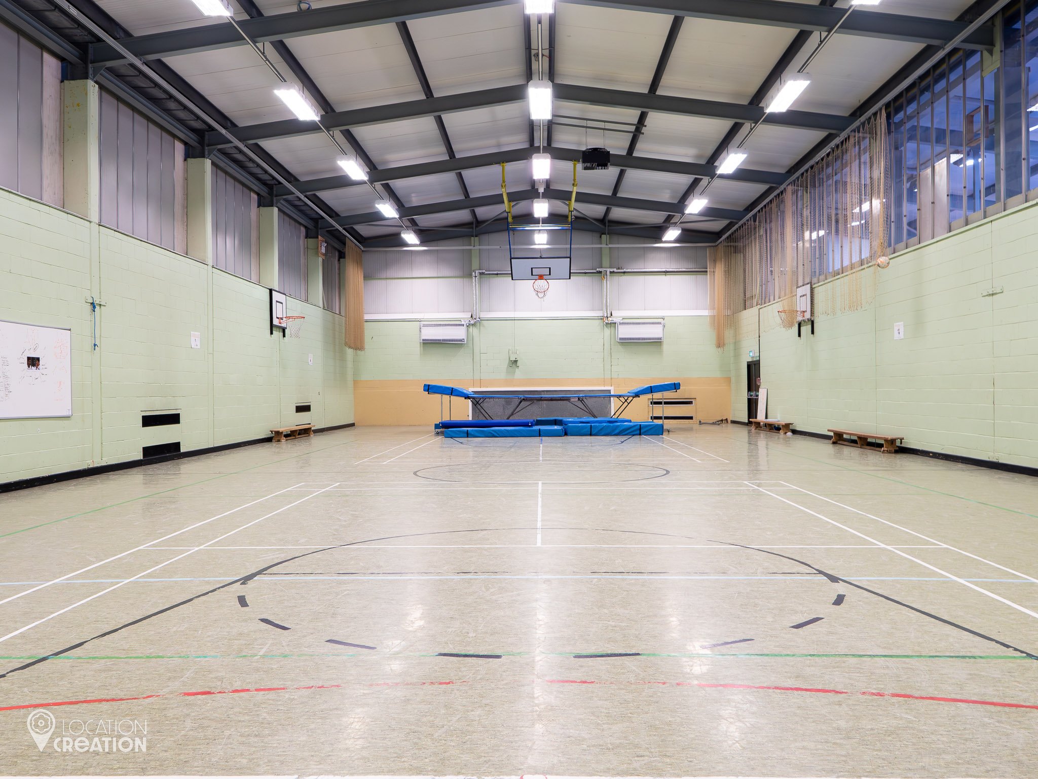 Location Creation St Edwards Sports Hall