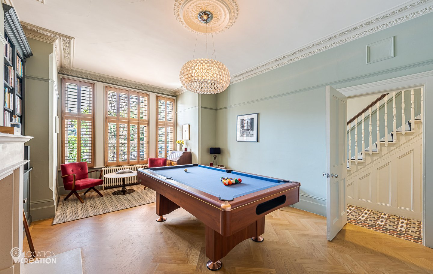 Location Creation Blenkare Pool Table