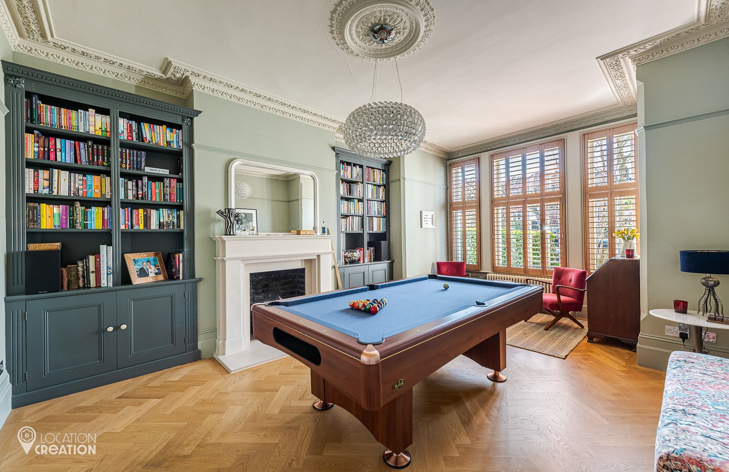 Location Creation Blenkare Pool Table