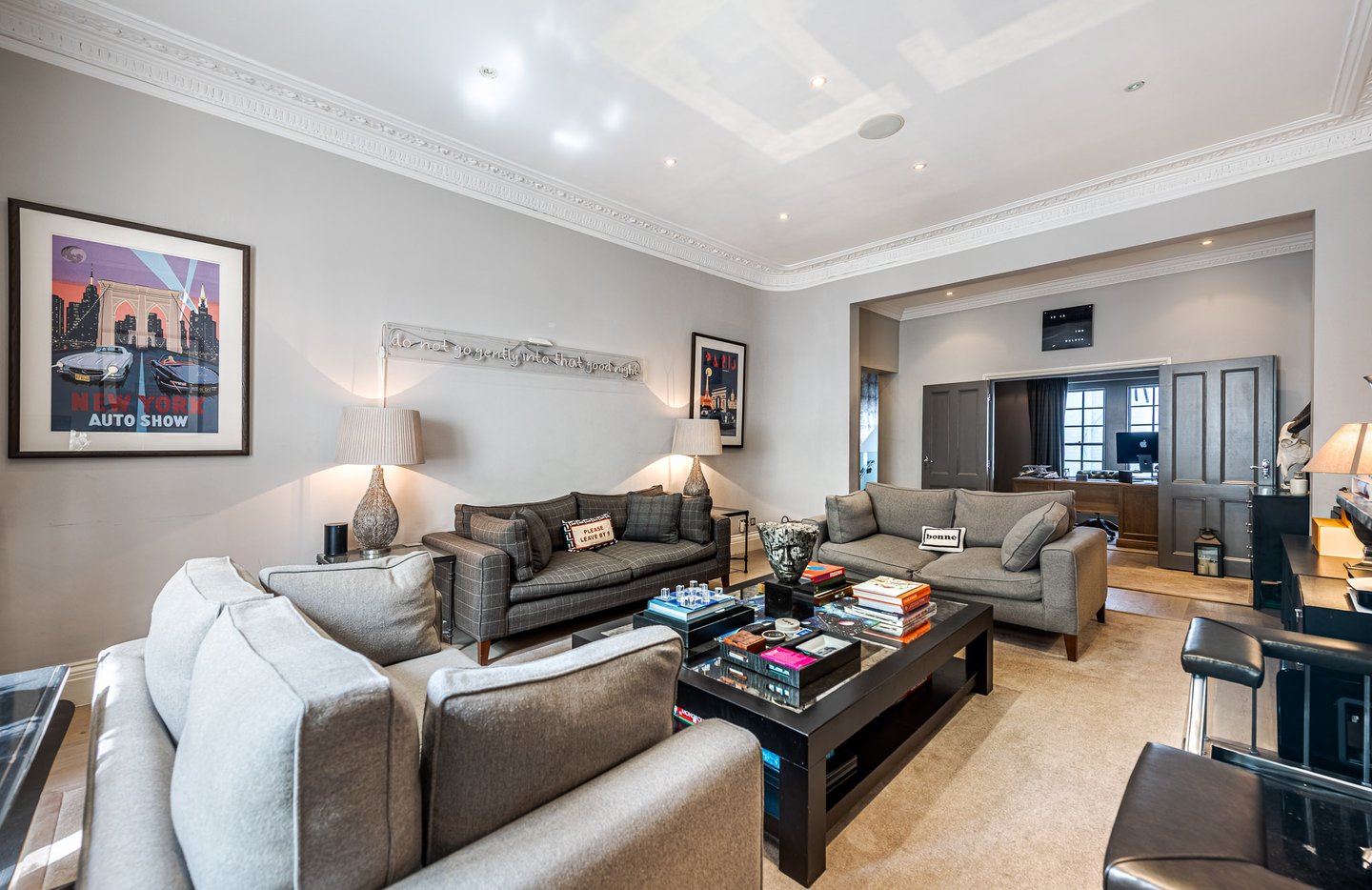 Location Creation Cranley Place SW Sitting Room