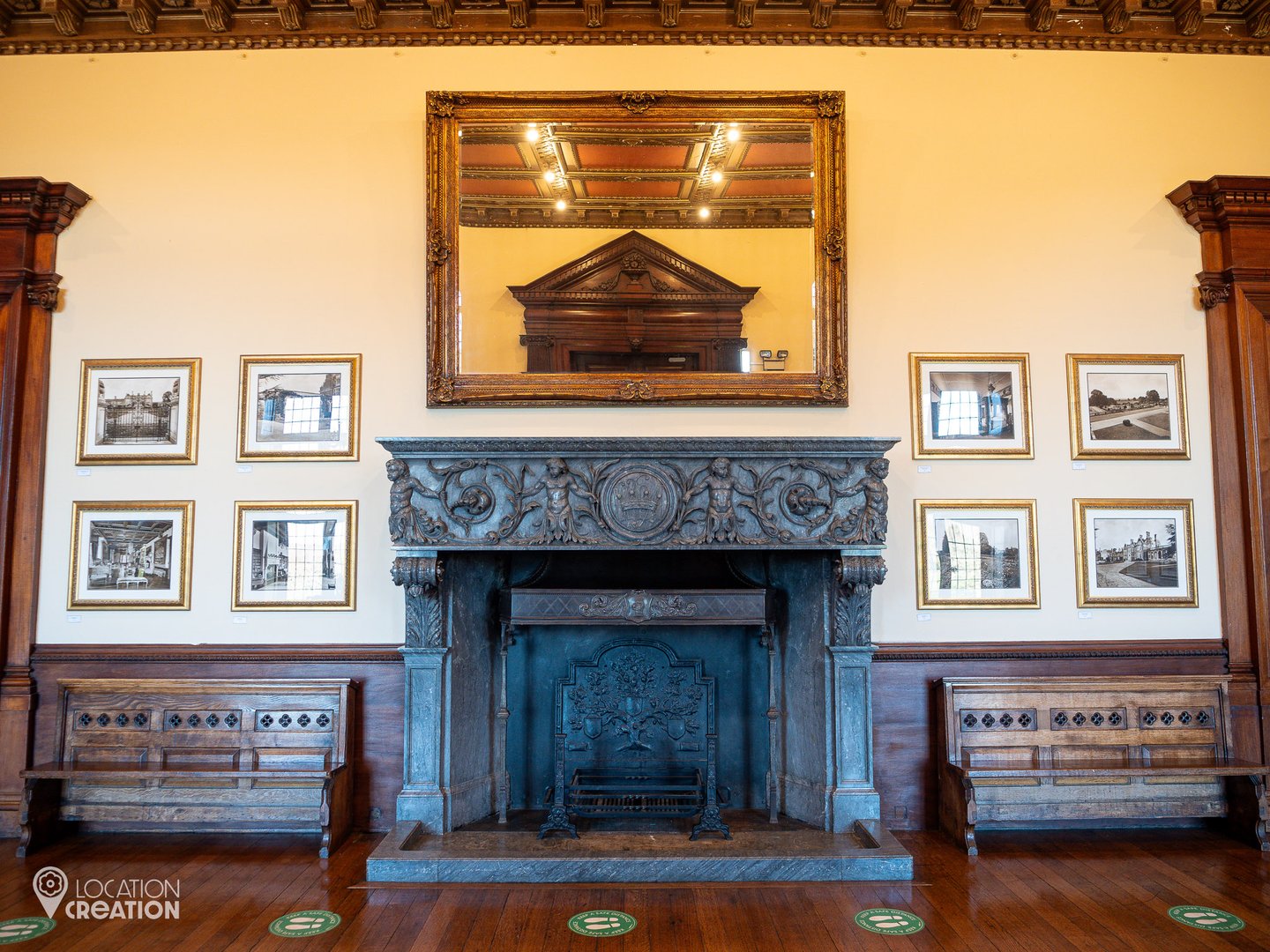 Location Creation St Edwards School Fireplace