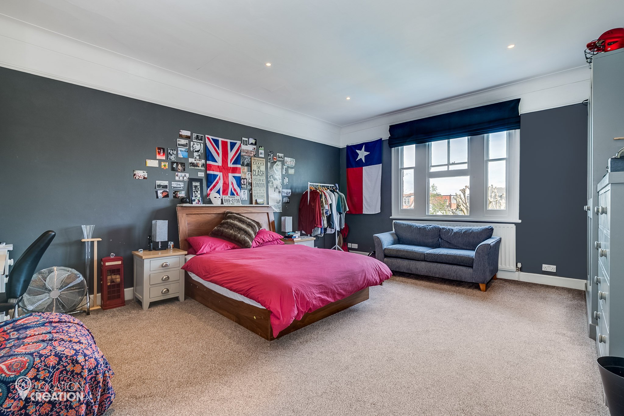 Location Creation Telford Park Bedroom